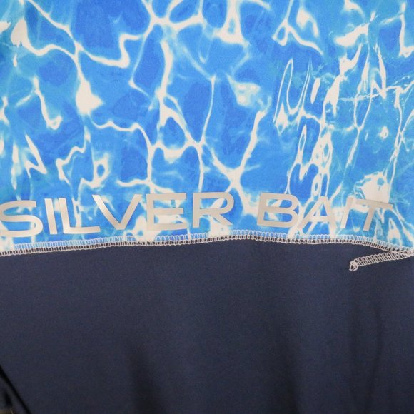 Silver Bait* Men's Long Sleeve Crew Neck Straight Hem Pullover Shirt~ Size 2XL‎ - Picture 3 of 10